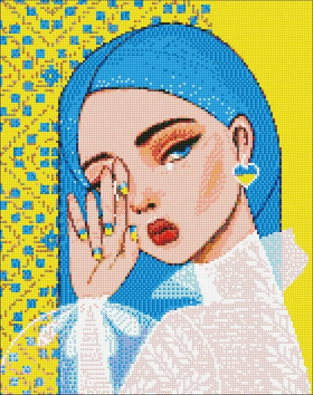 Мозаїка алмазна 40*50 см "Незламна"