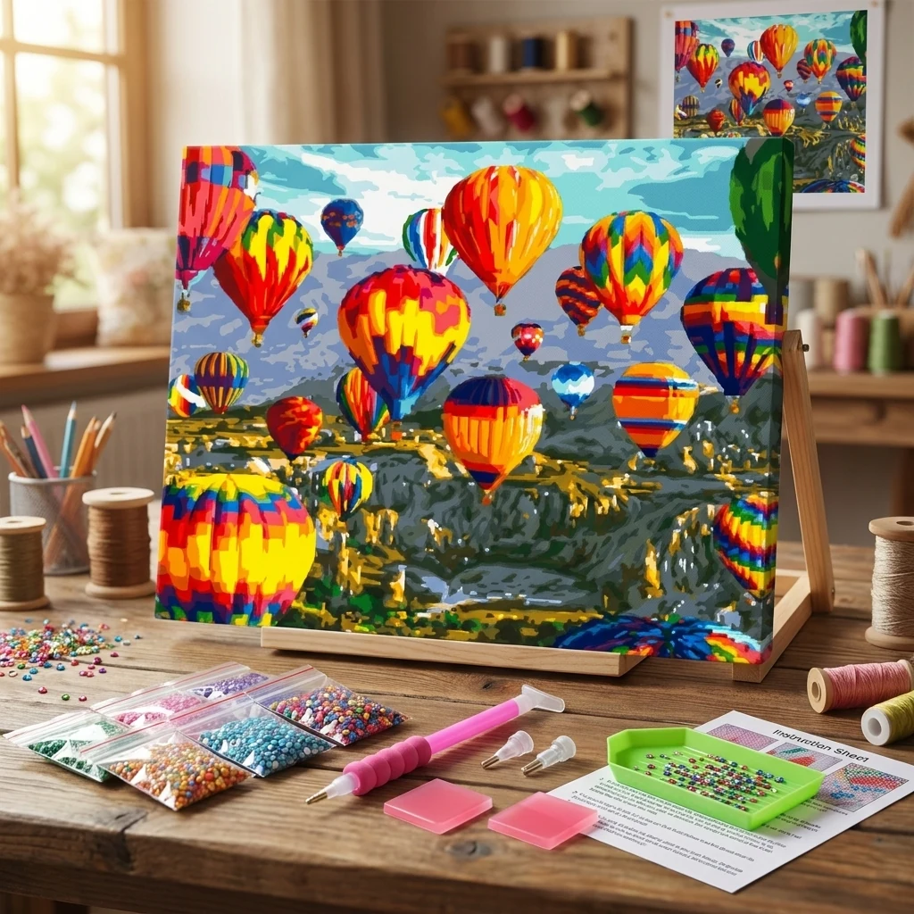 Мозаїка алмазна 40*50 см "Політ мрій"