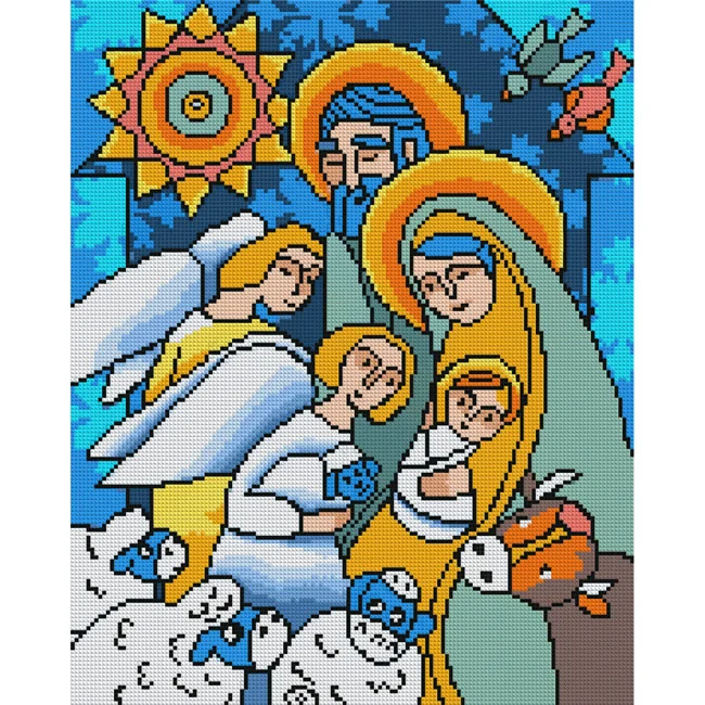Мозаїка алмазна 40*50 см "Різдво"