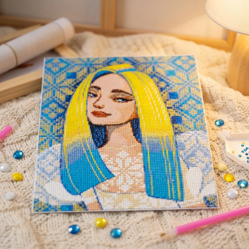 Мозаїка алмазна 40*50 см "Вільна"