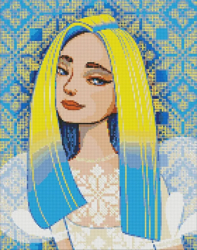 Мозаїка алмазна 40*50 см "Вільна"