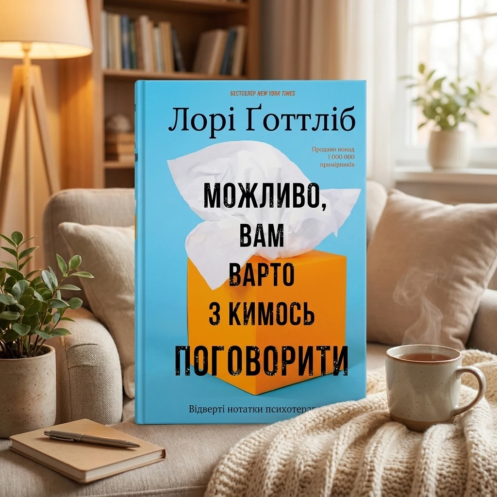 Можливо, вам варто з кимось поговорити. Відверті нотатки психотерапевта — Л. Готтліб
