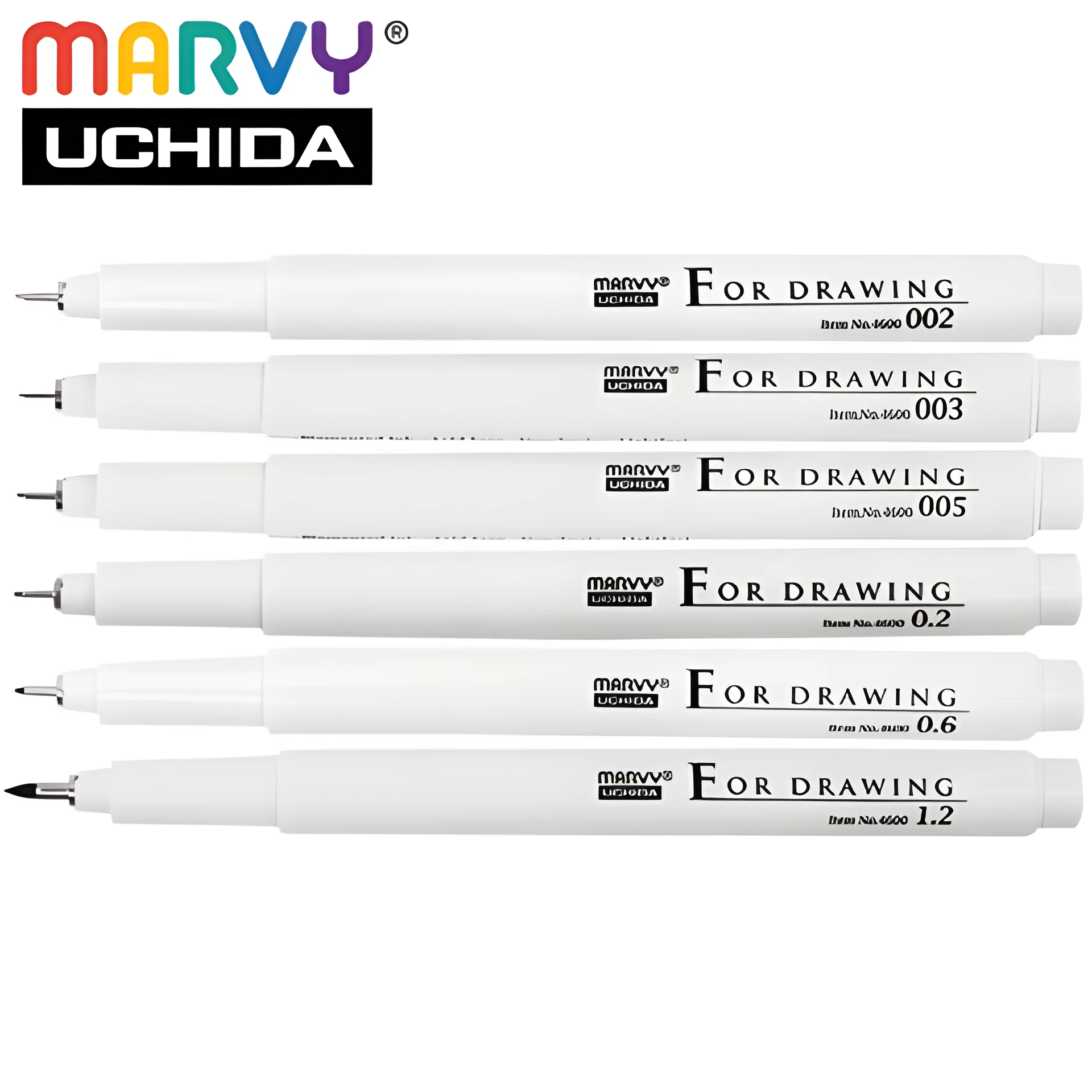 Мульти-лайнер, 0.5 мм, чорний, 4600-S, Marvy