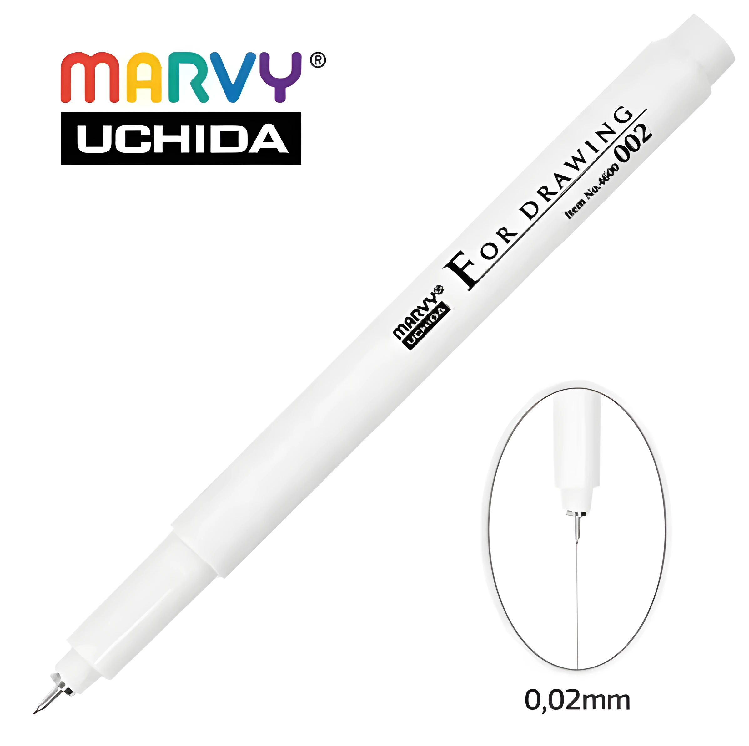 Мульти-лайнер Marvy 002мм чорний — Хобі та декор