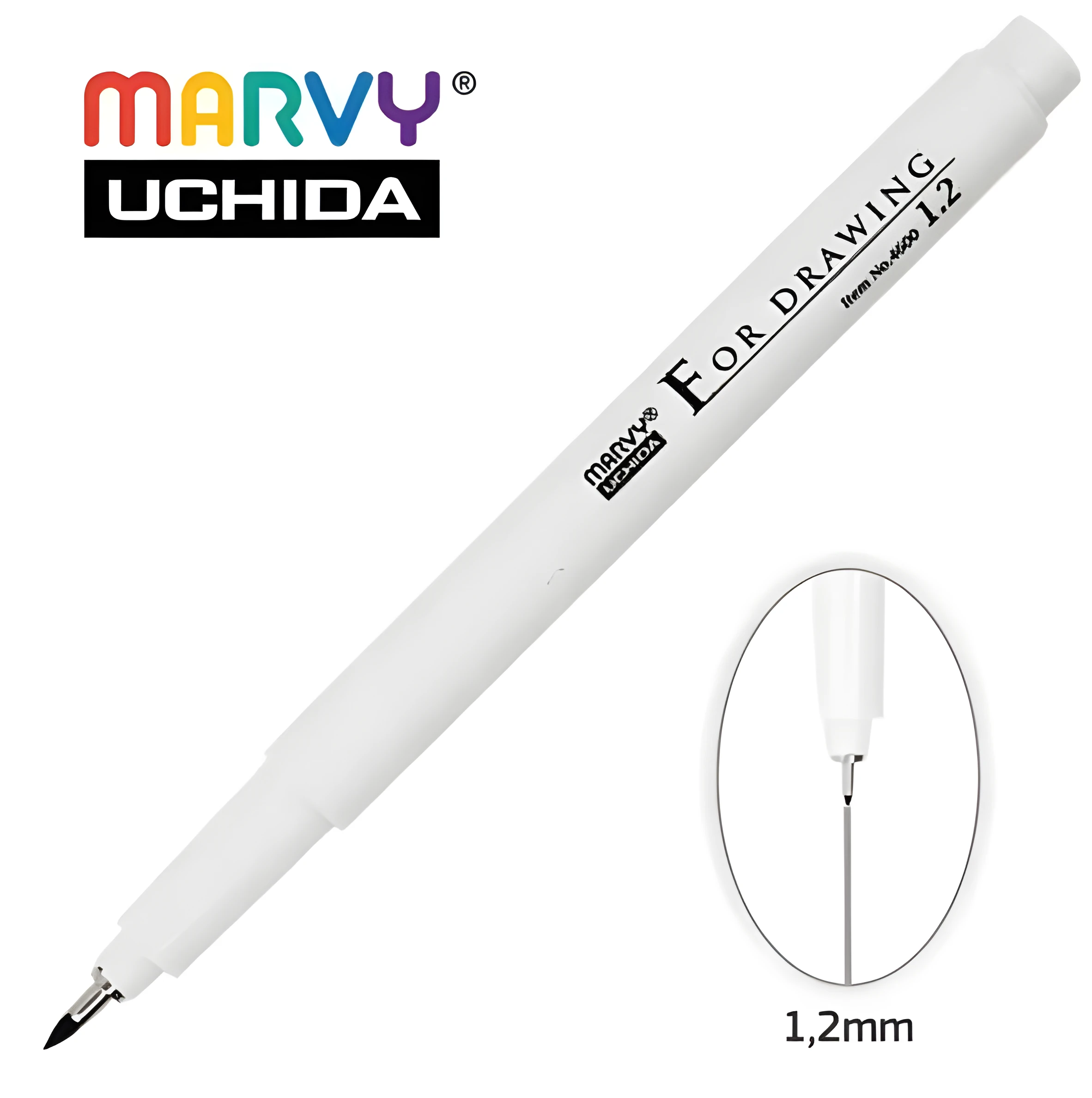 Мульти-лайнер 12мм чорний 4600-S Marvy 24600031-1.2