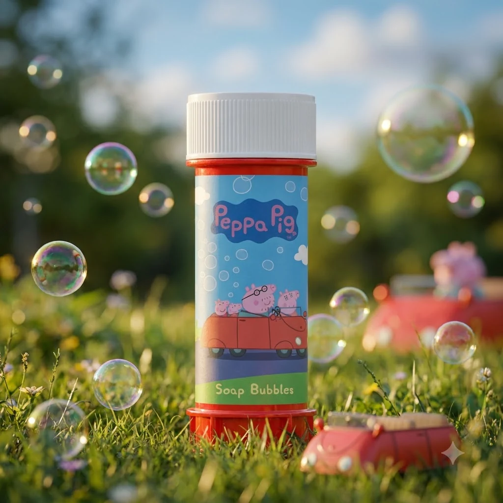 Мильні бульбашки 60ml "Свинка Пеппа"