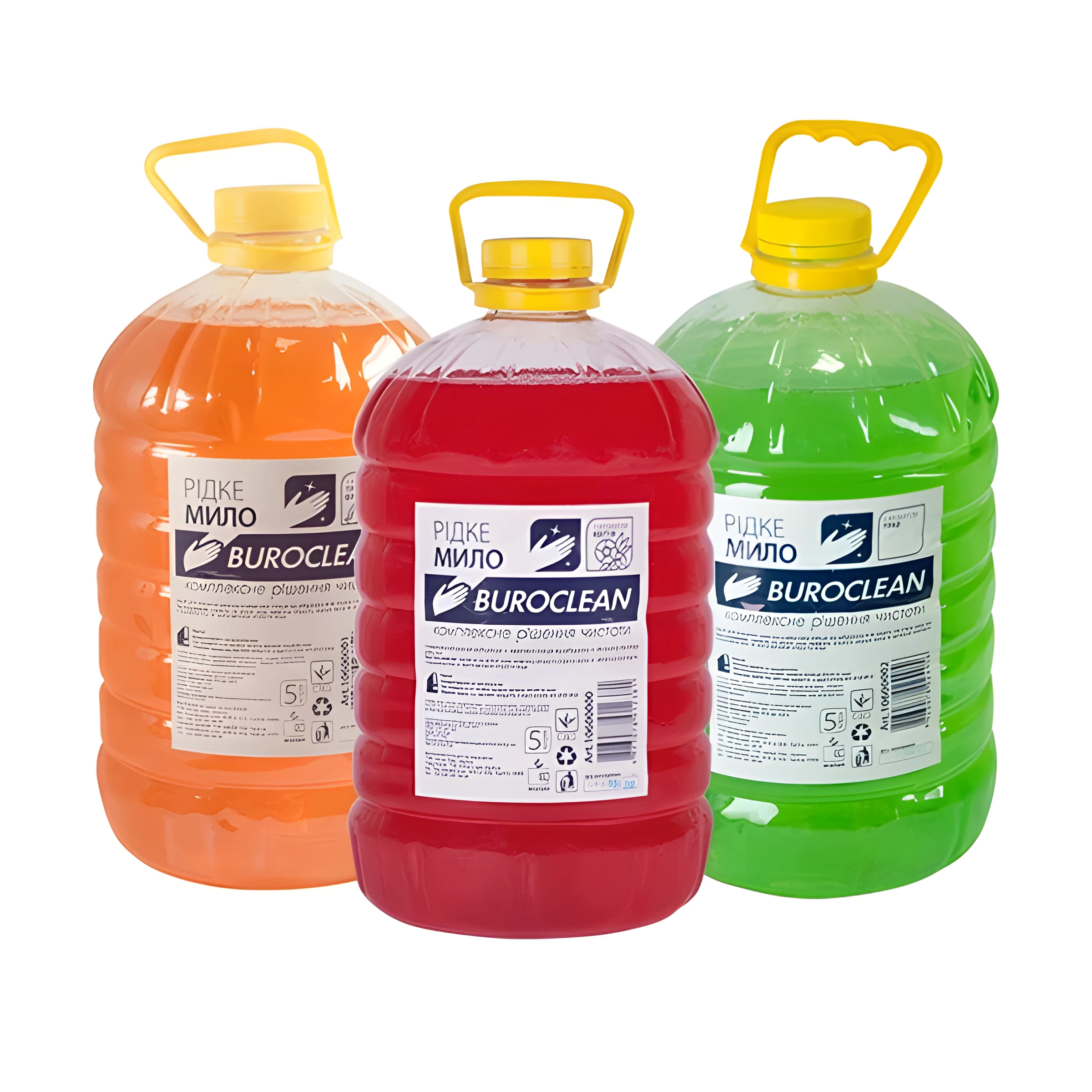 Мило BuroClean рідке 5л  квіткове