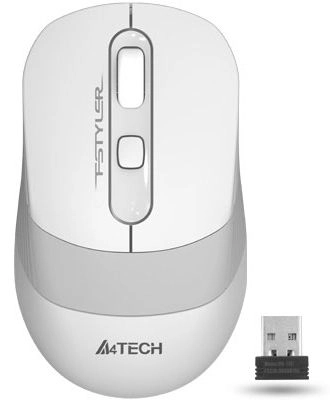 Миша бездротова A4Tech FG10 (White) — фото 3