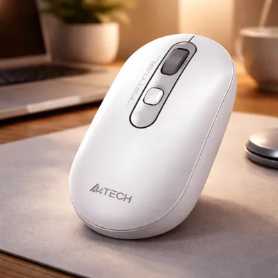 Миша бездротова A4Tech FG20 White