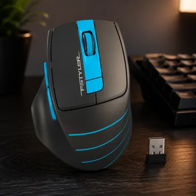 Миша бездротова A4Tech FG30 (Blue)