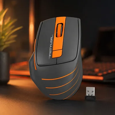Миша бездротова A4Tech FG30 (Orange)