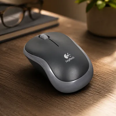 Миша бездротова Logitech M185 Сірий