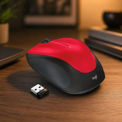 Миша бездротова Logitech M235 Red (910-002496)