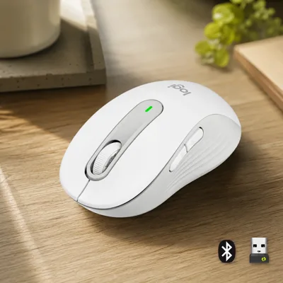 Миша бездротова Logitech Signature M650 Wireless Off-White (910-006255)