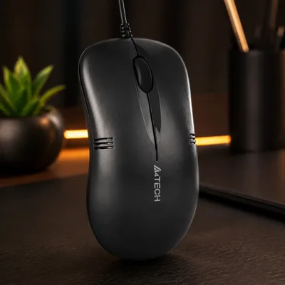 Миша дротова A4 OP-560NU-1 Black USB