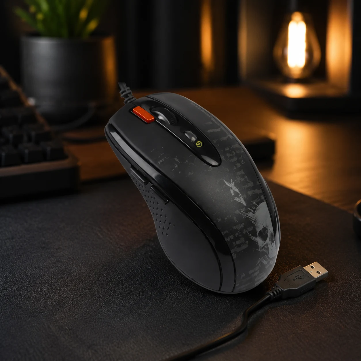 Миша дротова A4Tech F5 black — Миші, клавіатури, навушники