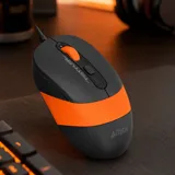 Миша дротова A4Tech FM10S (Orange) — фото 1