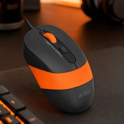 Миша дротова A4Tech FM10S (Orange)