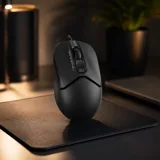 Миша дротова A4Tech FM12S Black — фото 1