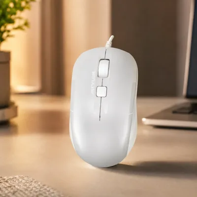 Миша дротова A4Tech FM26 USB Icy White (4711421991469)