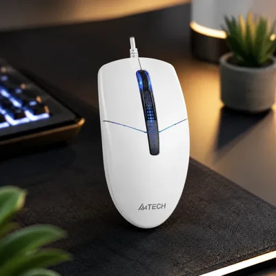 Миша дротова A4Tech N-530 USB White (4711421987479)