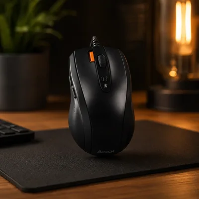Миша дротова A4Tech N-70FXS Black