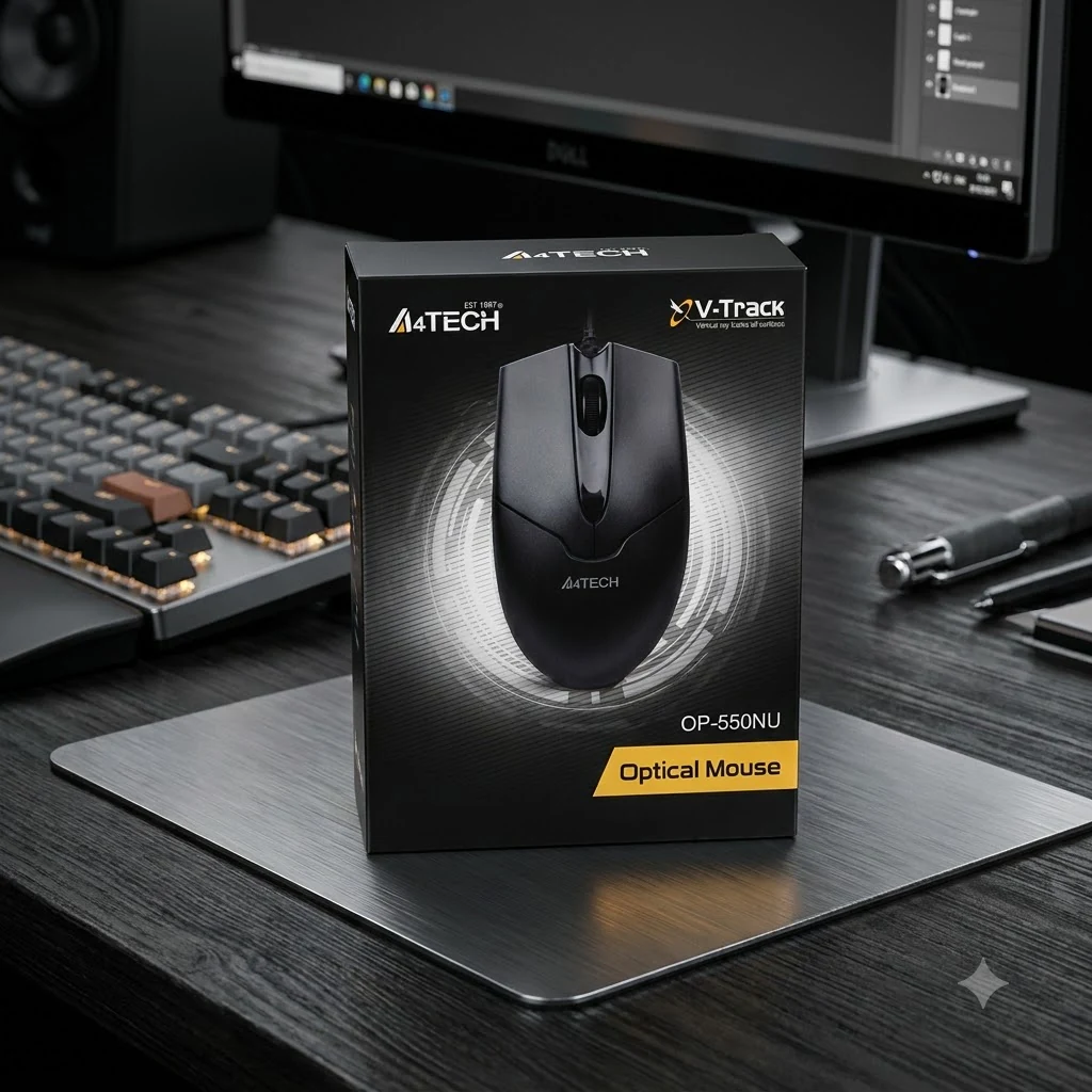 Миша дротова A4Tech OP-550NU