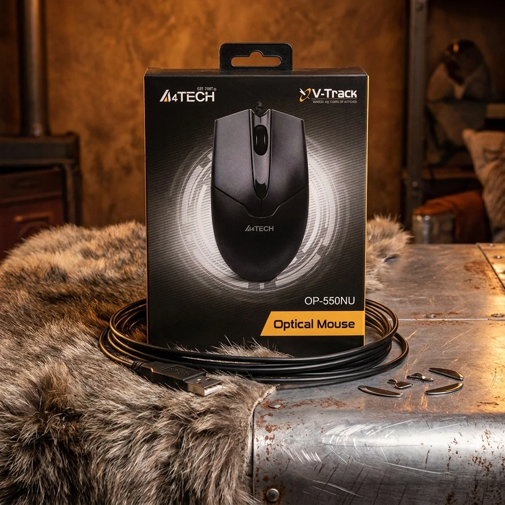 Миша дротова "A4TECH" OP-550NU V-Track usb