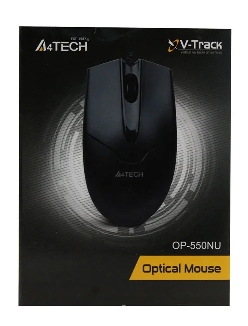 Миша дротова "A4TECH" OP-550NU V-Track usb — фото 2