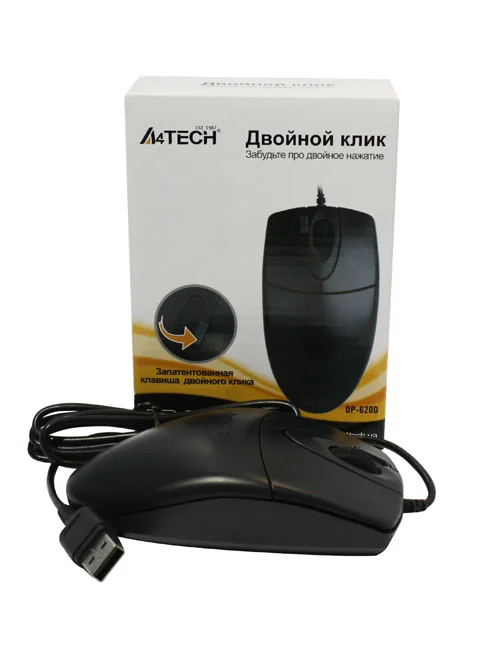 Миша дротова "A4TECH" OP-620 usb — фото 2