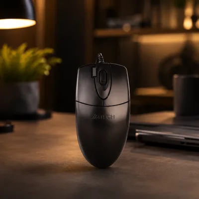 Миша дротова A4Tech OP-620DS USB Black