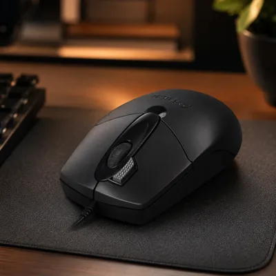 Миша дротова A4Tech OP-730D Black