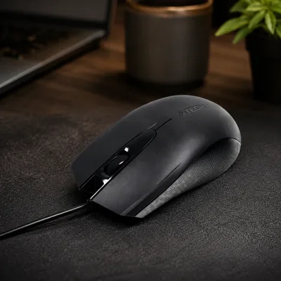 Миша дротова A4Tech OP-760 Black