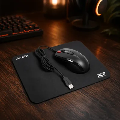 Миша дротова A4Tech X-7120 Black