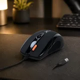 Миша дротова A4Tech X-718BK black — фото 1