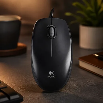 Миша дротова Logitech B100 USB Black (910-003357)