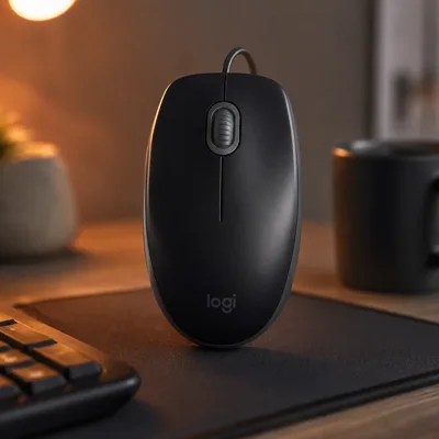 Миша дротова Logitech B110 Silent Black (910-005508)