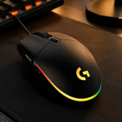 Миша дротова Logitech G102 Lightsync Black (910-005823)