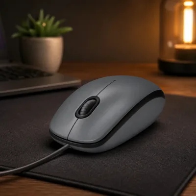 Миша дротова Logitech M100 USB Чорна (910-006652)
