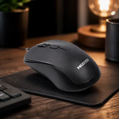 Миша дротова Maxxter Mc-3B01 USB Black (Mc-3B01)