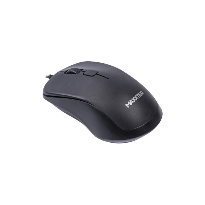 Миша дротова Maxxter Mc-3B01 USB Black (Mc-3B01) — фото 2
