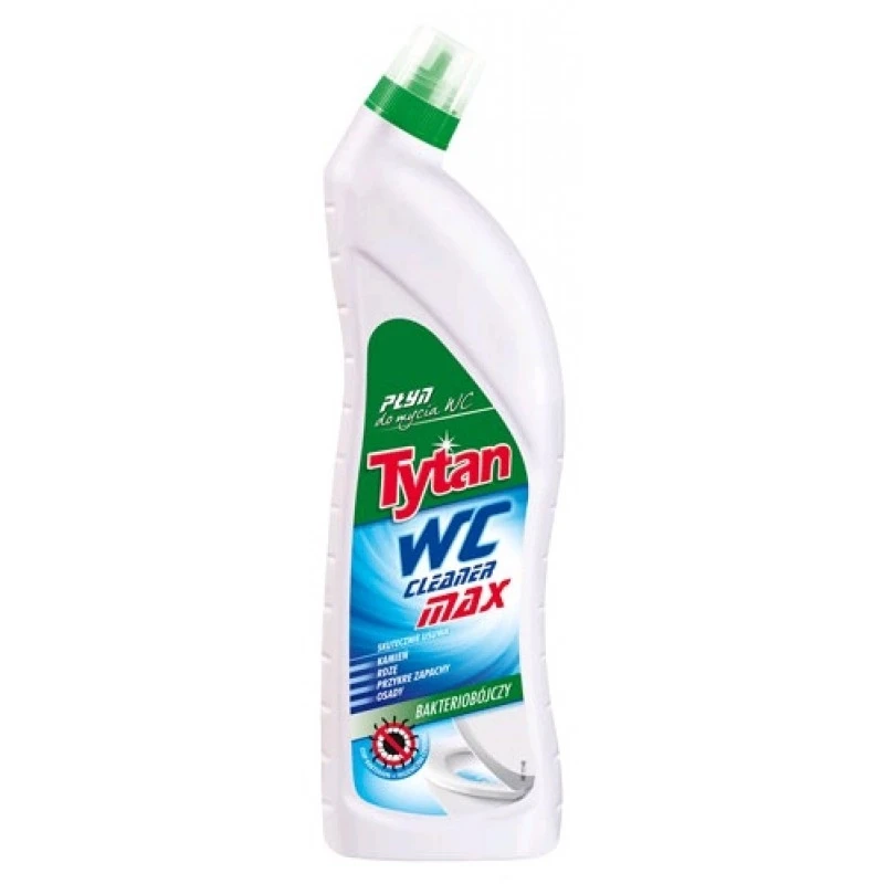 Миючий засіб для туалетів Tytan WC Cleaner 1200г зелений — Побутова хімія