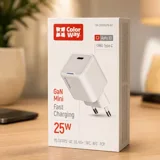 МЗП Colorway GaN Mini 25W PD Port PPS USB-C white (CW-CHS052PD-WT) — фото 1