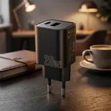 МЗП Proove Silicone Power Plus 20W (Type-C + USB) чорний — фото 1