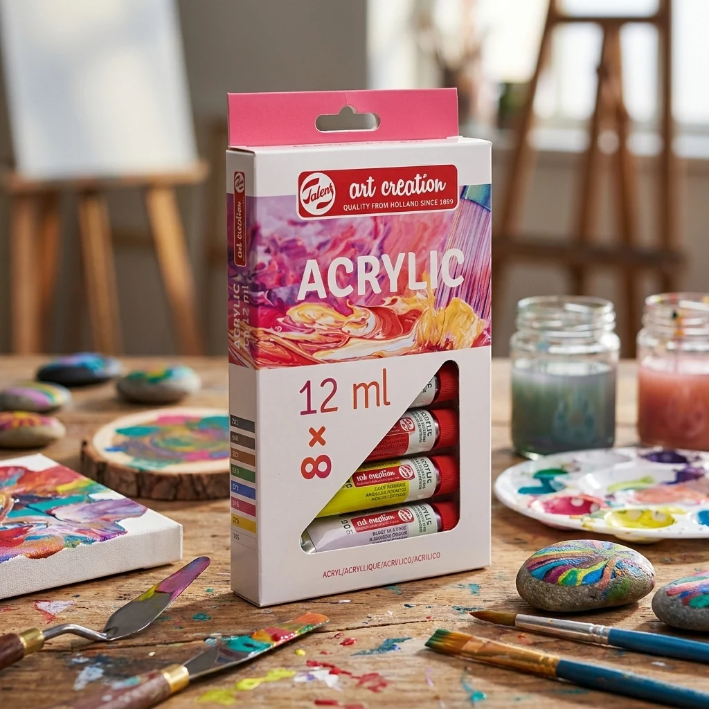 Набір акрилових фарб, ArtCreation, 8*12 мл, Royal Talens