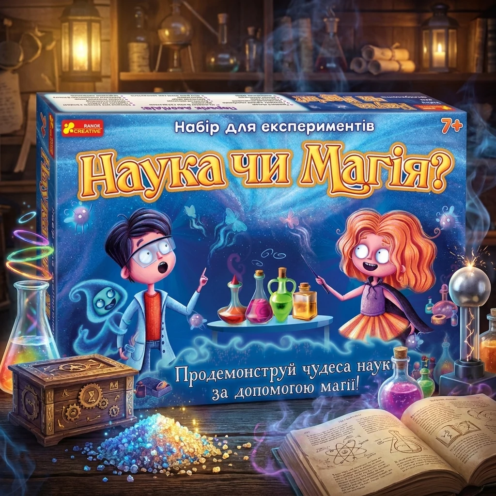 Набір для експериментів. Наука чи магія? 7+ Ранок