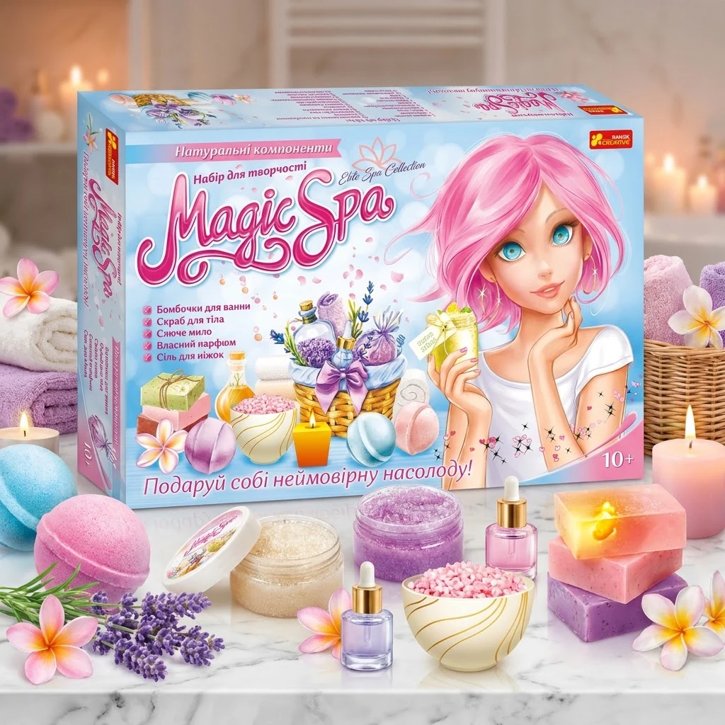 Набір для творчості.Magic Spa XXL.10+ Ранок