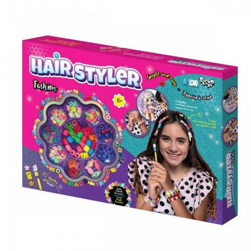 Набір для творчості "Намистини для волосся "Hair Styler. Fashion"