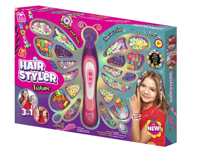 Набір для творчості "Намистини для волосся "Hair Styler. Fashion" MAXI