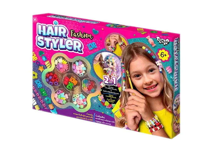 Набір для творчості "Намистини для волосся "Hair Styler. Fashion"